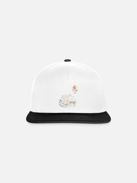 Astronomie Astronom - Snapback Cap - Weiß/Schwarz