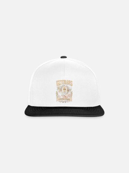 Veterans Day Für Demokraten - Snapback Cap - Weiß/Schwarz