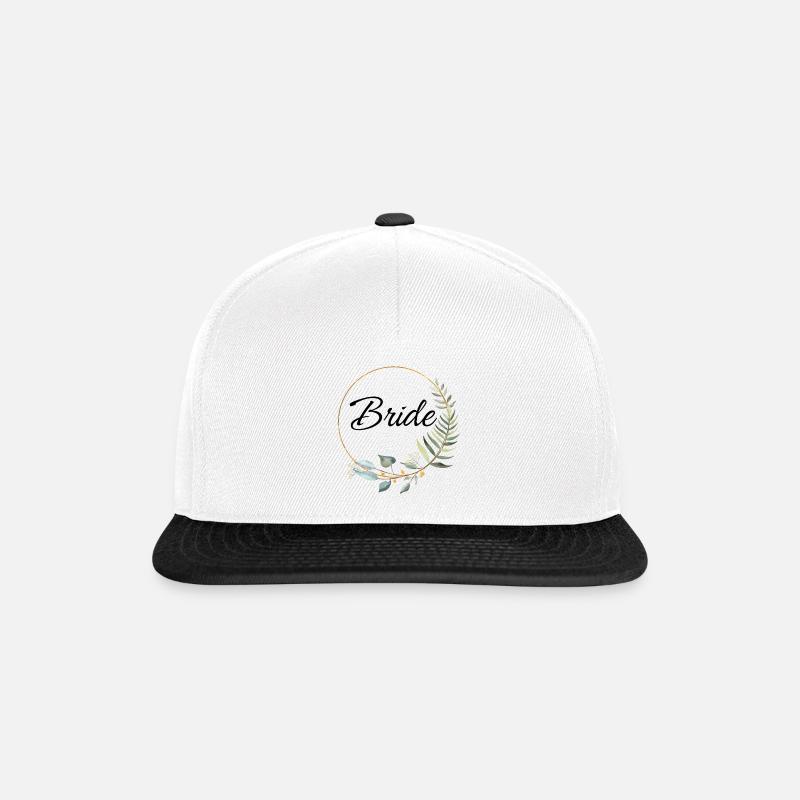 Bachelorette Bride Style - Snapback Cap - white/black