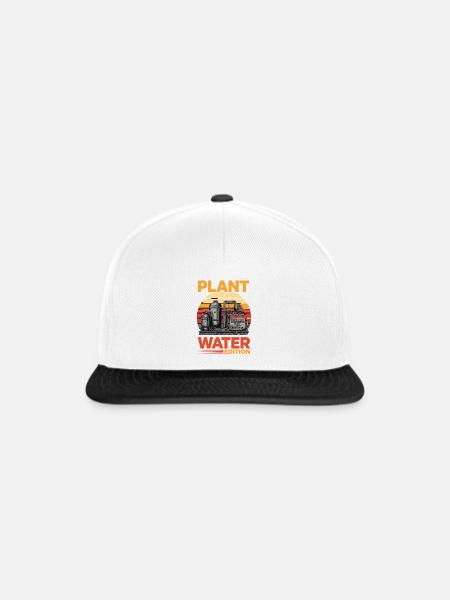  Plant Water Edition Industrielle - Snapback Cap - Weiß/Schwarz