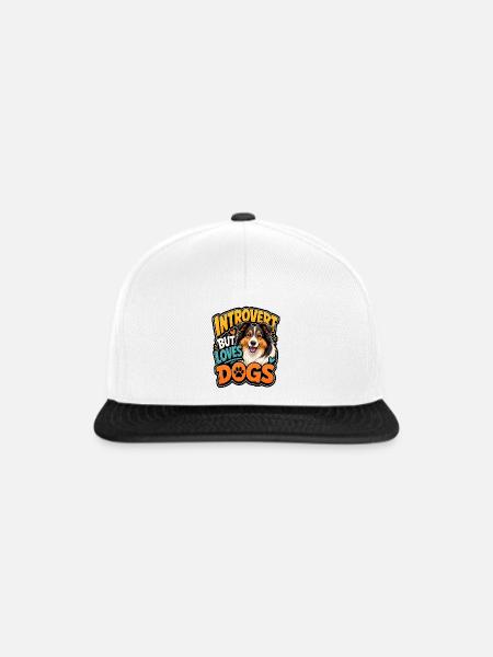 Shetland Shepherd - Snapback Cap - Weiß/Schwarz