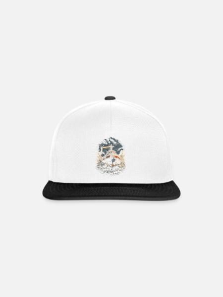 Küstenwache Rettungsschwimmer - Snapback Cap - Weiß/Schwarz