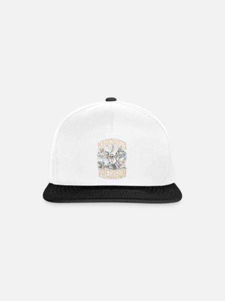 Industriemechaniker Maschinenmonteur - Snapback Cap - Weiß/Schwarz