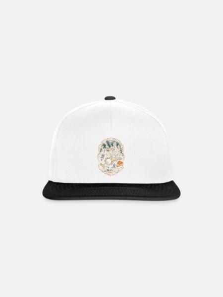 Rohrleger Rohrleitungsbauer - Snapback Cap - Weiß/Schwarz