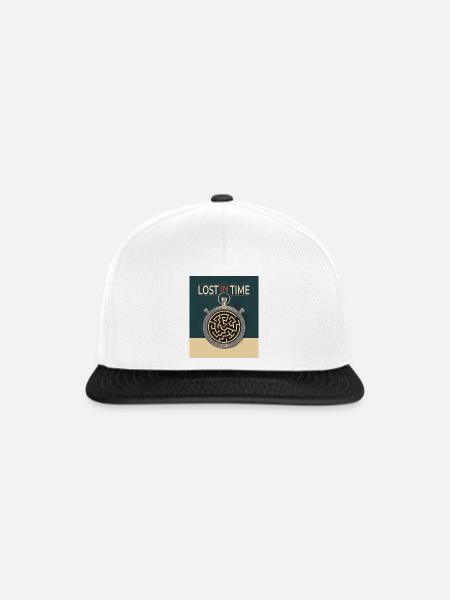 Lost in Time – Zeit im Labyrinth - Snapback Cap - Weiß/Schwarz