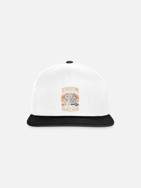 Industriemechaniker Maschinenmonteur - Snapback Cap - Weiß/Schwarz
