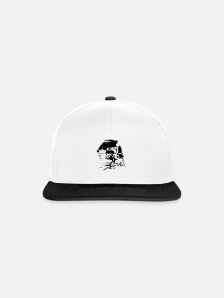 Karateka - Snapback Cap - Weiß/Schwarz
