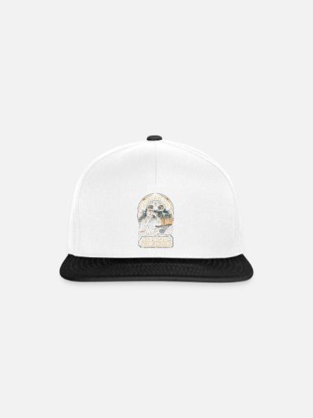 Windkraftanlagen Techniker Windkrafttechniker - Snapback Cap - Weiß/Schwarz