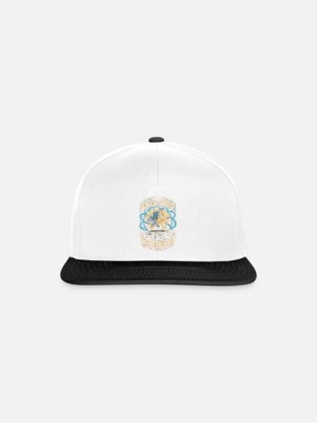Amateurfunk Amateurfunker - Snapback Cap - Weiß/Schwarz