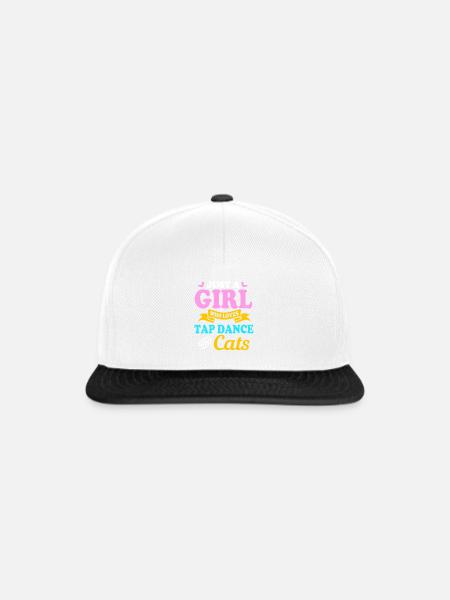 Tanzlehrer - Snapback Cap - Weiß/Schwarz