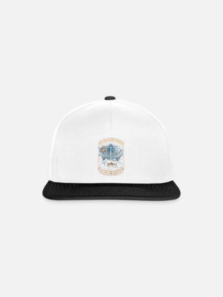 Amateurfunk Amateurfunker - Snapback Cap - Weiß/Schwarz