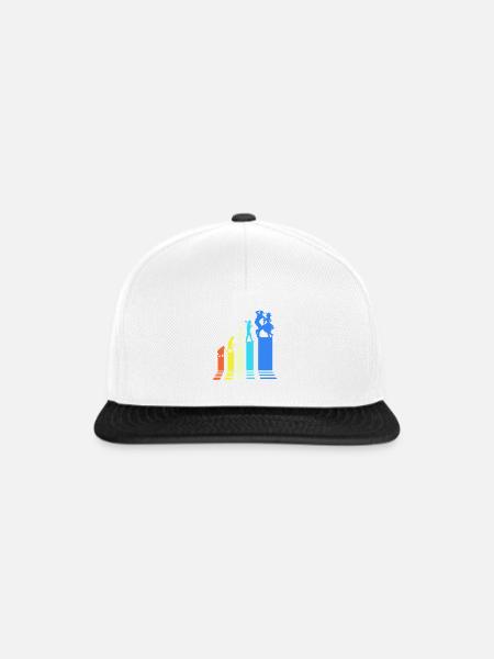 Square Dance - Snapback Cap - Weiß/Schwarz