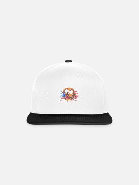 Chesapeake Bay Retriever - Snapback Cap - Weiß/Schwarz