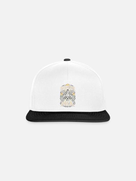 Tontechniker Tontechnik Master Of The Mix - Snapback Cap - Weiß/Schwarz