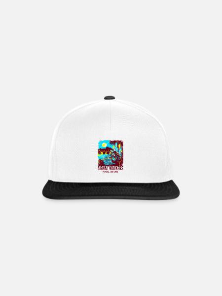 Programmer Signal Walkers Prague Bohemia - Snapback Cap - Weiß/Schwarz