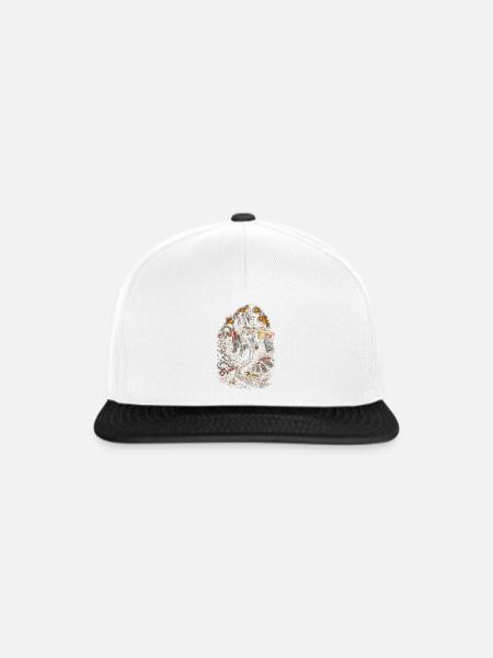 Abschleppfahrer Abschlepper Pannenhelfer - Snapback Cap - Weiß/Schwarz