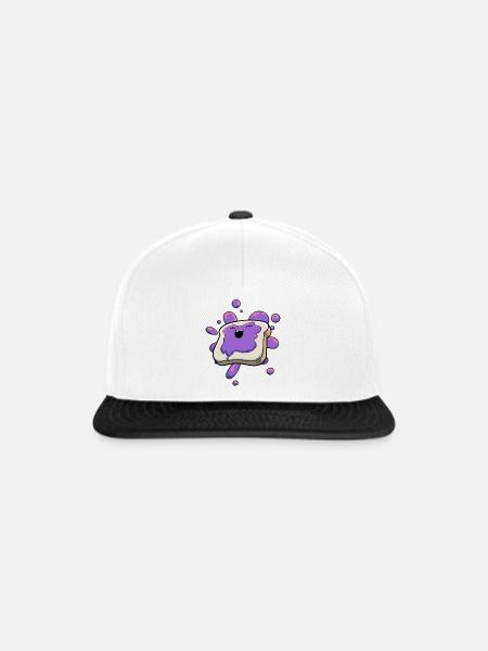 Marmelade Gelee Toast - Snapback Cap - Weiß/Schwarz