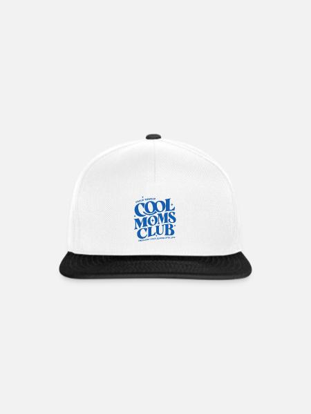 Cool Moms Club - Snapback Cap - Weiß/Schwarz