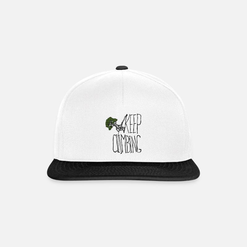 Treeclimber - Snapback Cap - Weiß/Schwarz