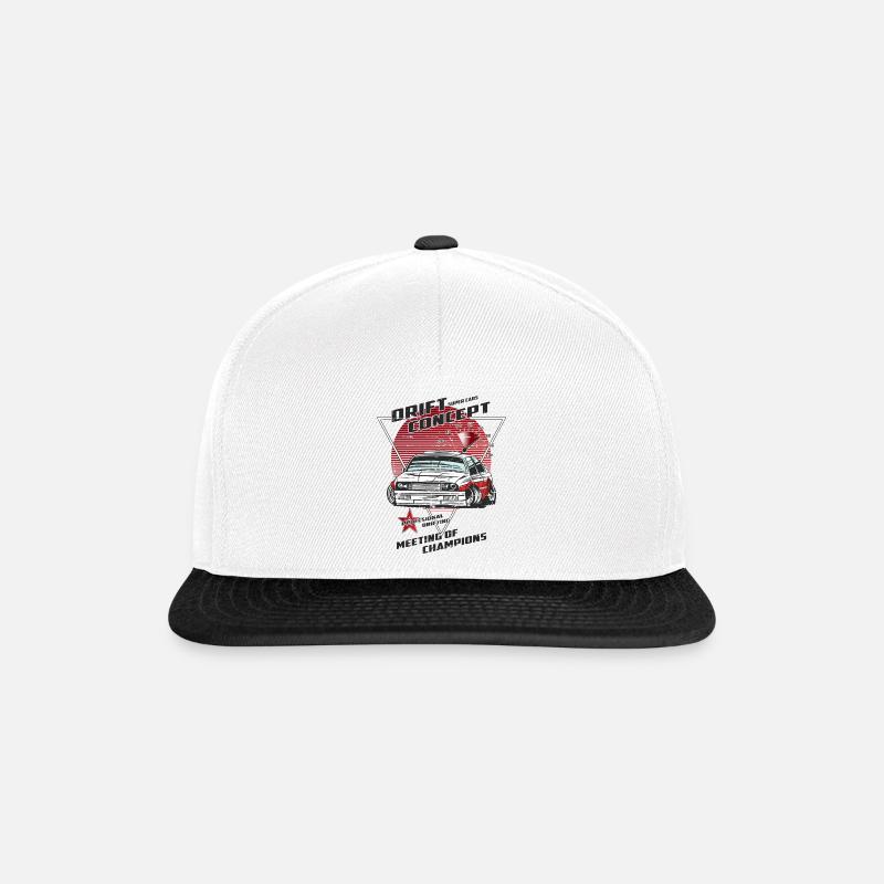 Drift Sport - Snapback Cap - white/black