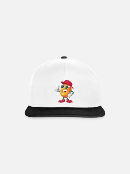 Mango - Snapback Cap - Weiß/Schwarz