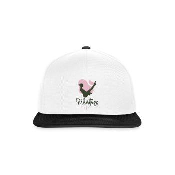 Pilates  - Snapback Cap - white/black - Front