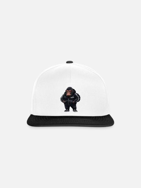 Gorilla Coach - Snapback Cap - Weiß/Schwarz
