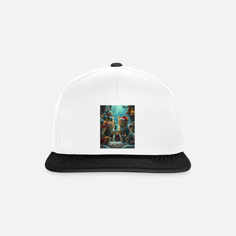 Didimaus - Casquette snapback - blanc/noir