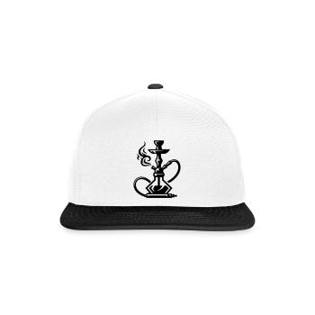 Shisha Narguiléa - Casquette snapback - blanc/noir - Devant