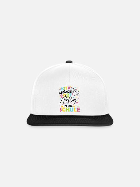 Kita Abgänger 2027 - Snapback Cap - Weiß/Schwarz