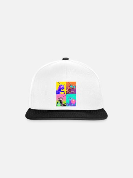 Ameisen Ameise - Snapback Cap - Weiß/Schwarz