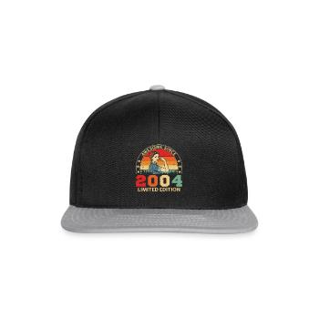 2004 Anniversaire des femmes Édition limitée Vintage - Casquette snapback - noir/gris - Devant