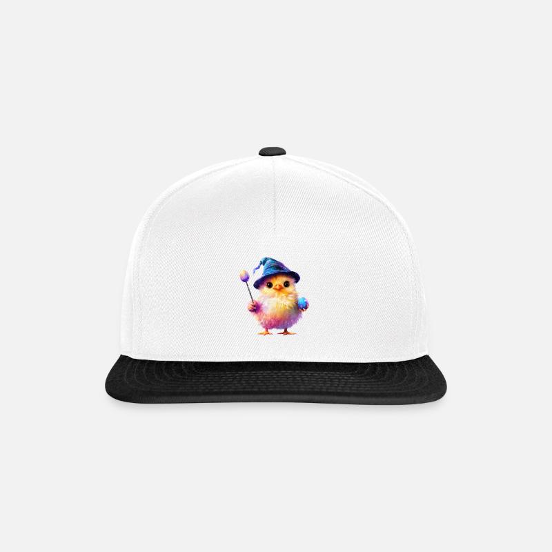 Magic Chick - Snapback Cap - white/black