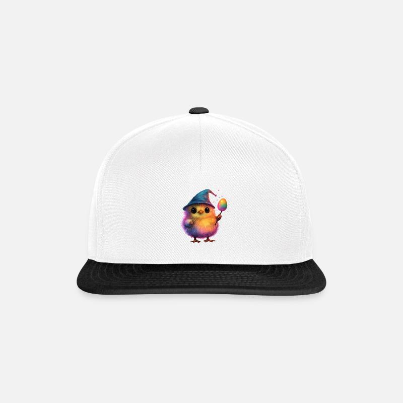 Magic Chick - Snapback Cap - white/black
