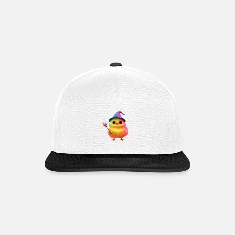 Magic Chick - Snapback Cap - white/black