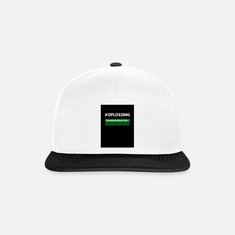 solution - Snapback Cap - white/black