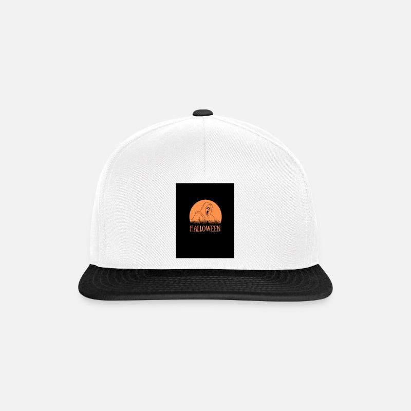 Halloween - Casquette snapback - blanc/noir