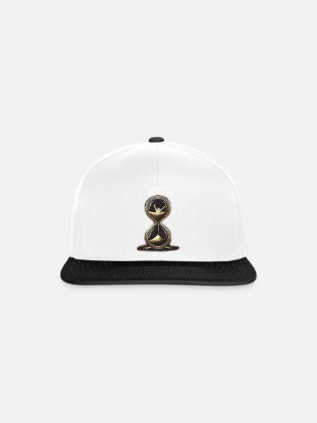 Mensch Leben - Snapback Cap - Weiß/Schwarz