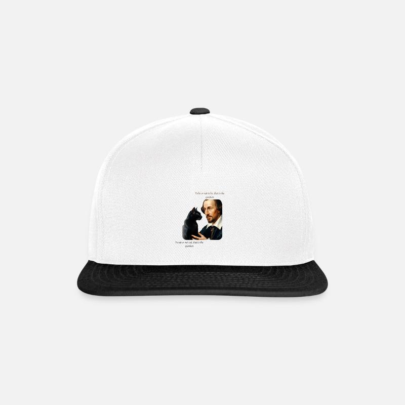 Texte du paragraphe 2 - Casquette snapback - blanc/noir