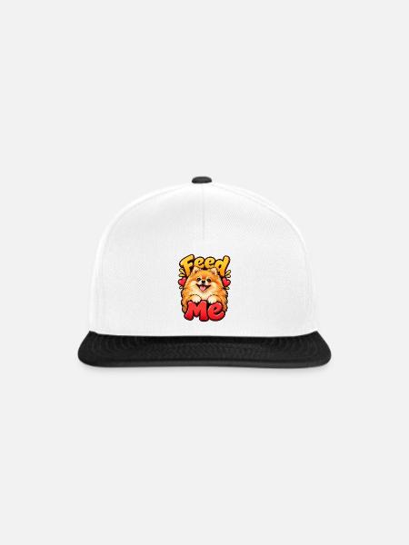 Pommern - Snapback Cap - Weiß/Schwarz