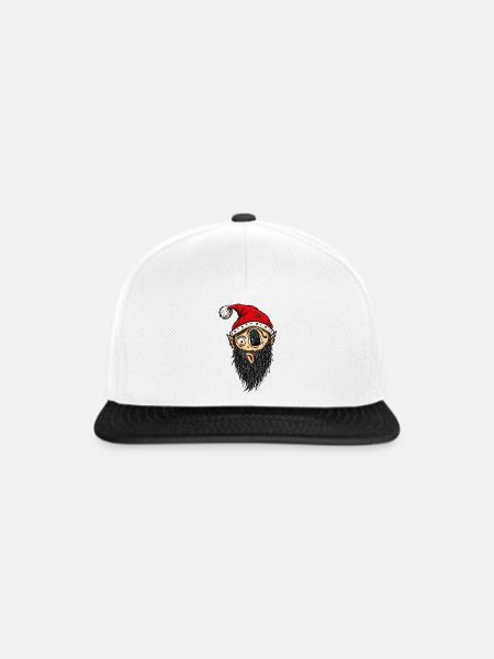 baertiger_wichtel - Snapback Cap - Weiß/Schwarz