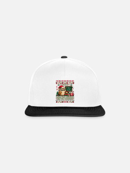 Lehramt - Pause vom Lehrplan - Snapback Cap - Weiß/Schwarz