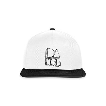 Club de danse - Casquette snapback - blanc/noir - Devant