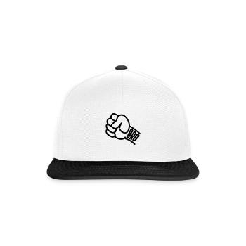 Bro - Snapback Cap - Weiß/Schwarz - Vorne