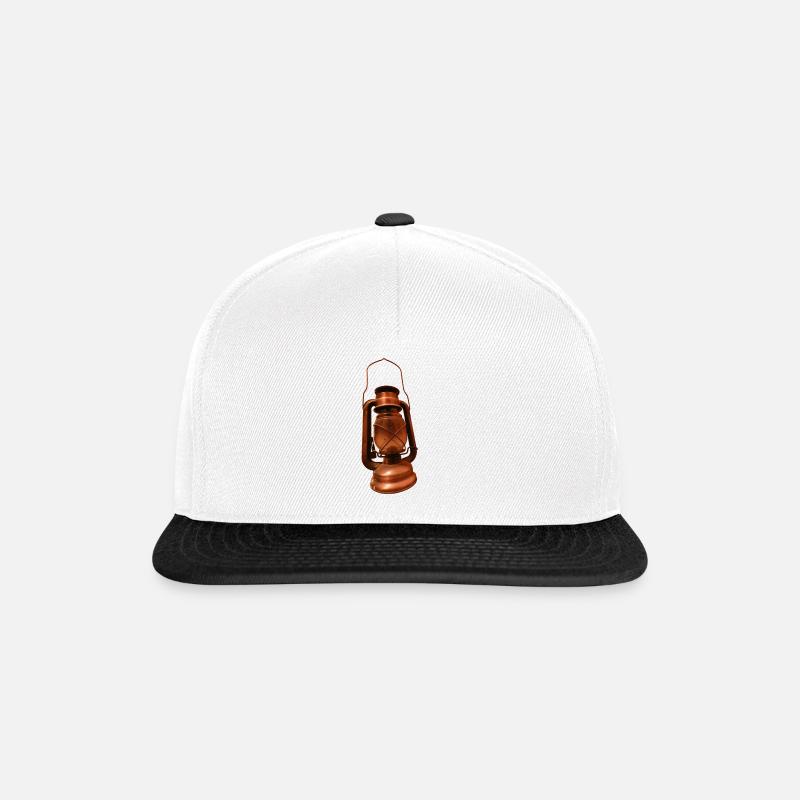 lamp - Snapback Cap - white/black