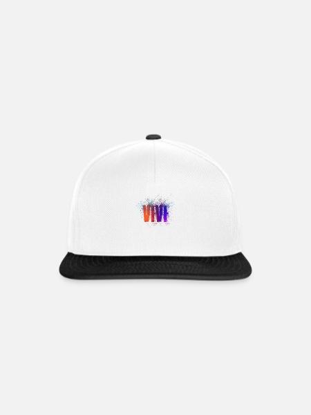 Vivi - Snapback Cap - Weiß/Schwarz