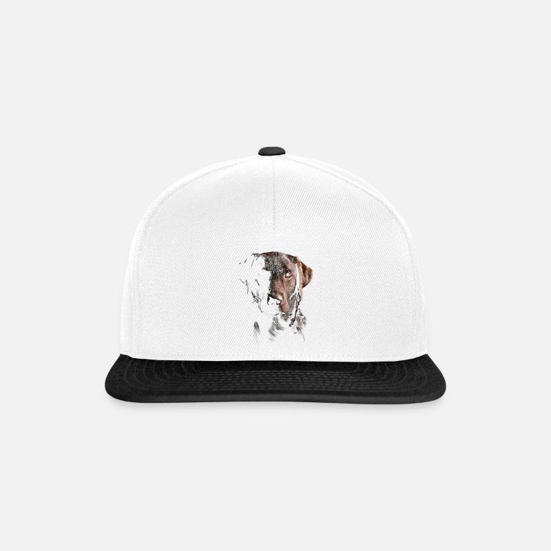 Labrador - Snapback Cap - Weiß/Schwarz