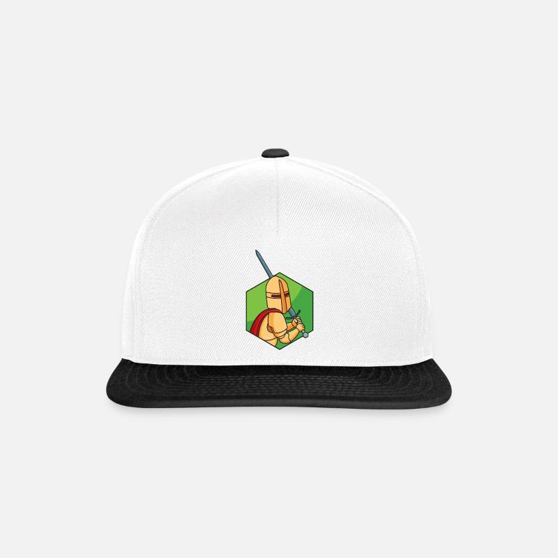 Petit Chevalier - Casquette snapback - blanc/noir