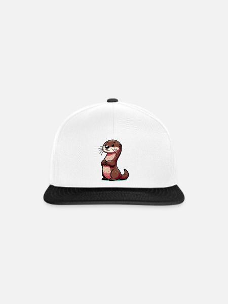 Otter - Snapback Cap - Weiß/Schwarz