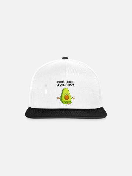 Avocado - Avo-Cosy - Snapback Cap - Weiß/Schwarz